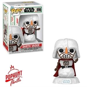 Funko Pop! Darth‎ Vader Snowman (Star Wars) Holiday Glitter Bobble Head Figurine
